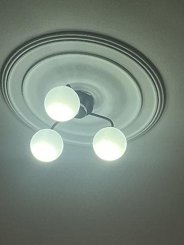 Çılçıraq, 3 lampa, Metal