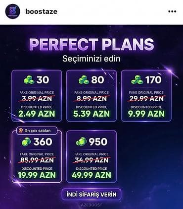 PS4 (Sony Playstation 4): Rəqəmsal oyun valyutası və oyun pass paketləri. Seçiminizi edin və — 1