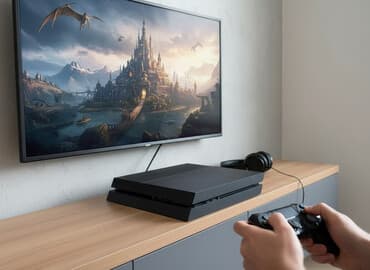 ps vita oyun konsolu: Sony PlayStation 4 (PS4) oyun konsolu Xüsusiyyətlər: - Model: PS4 — 1