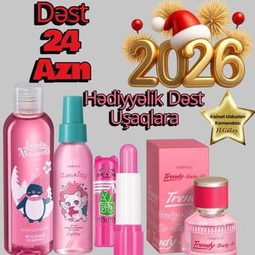Красота и здоровье: Faberlic brendindən 2026 üçün hədiyyəlik dəstlər 1) Makiyaj dəsti – — 3