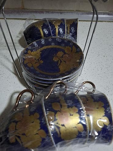 samovar cay: Çay dəsti, 6 nəfərlik — 4