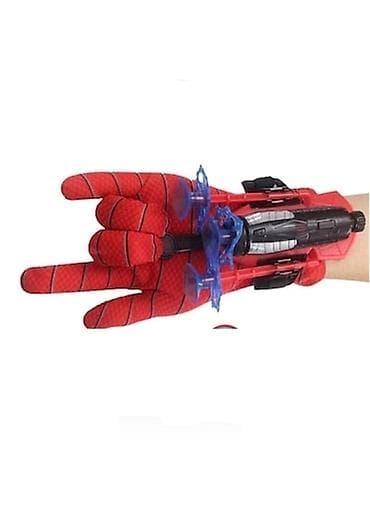 at oyuncaq: Spiderman əlcəyi tor atan, hörümçək adam əlcəyi — 4