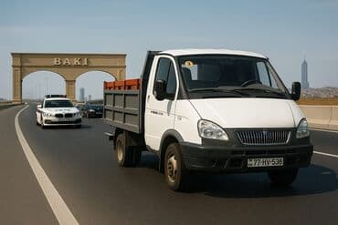 gence lenkeran avtobus: Yuk zibil dasinmasi. ev esyalari dasinmasi. qum atsep sement munasib — 1