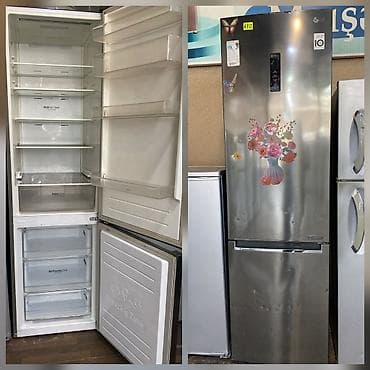 2 qapılı LG Soyuducu Satılır, rəng - Gümüşü