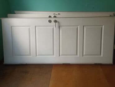 Alfa Romeo: Ağ rəngli interyer qapıları – klassik 4 panelli dizayn Təcili — 1