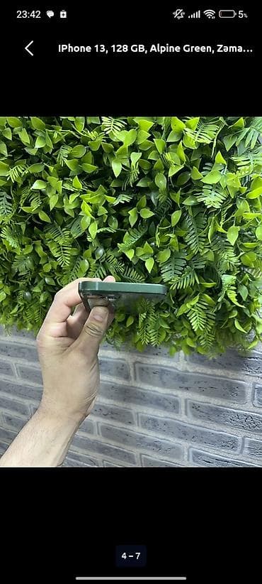 a15: IPhone 13, 128 GB, Alpine Green, Face ID — 3