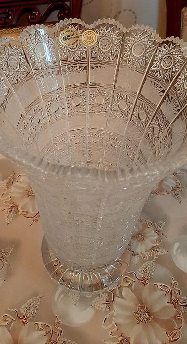 gül stendi: Vaza dəsti, Xrustal — 3