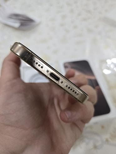 processor core i7: IPhone 16 Pro Max, 256 GB, Desert Titanium, Face ID, Sənədlərlə, Zəmanət — 4