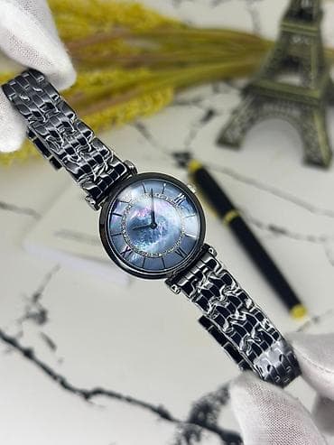 Yeni, Qol saatı, Emporio Armani, rəng - Qara — 1