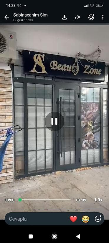divar ref: Gözəllik və lazer epilyasiya mərkəzi üçün tam təchizatlı salon — 2