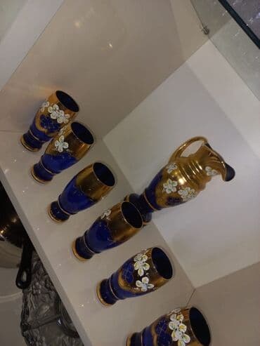 çat şüşə: Rəng - Göy, Şüşə, 6 — 2