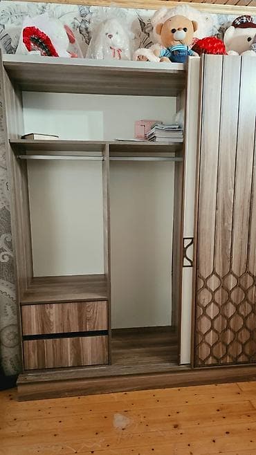 dolablar: Yeni, 2 qapılı, Güzgülü, Qəhvəyi, Kupe, Düz dolab — 1