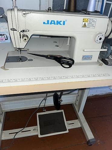 стиральные машины бу: JAKI sənaye tikiş maşını – düz tikiş (lockstitch) tipli, stol və ayaq — 1