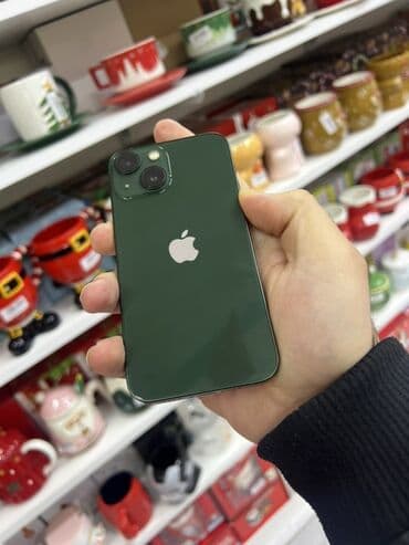 айфон 13 мини: IPhone 13 mini, Зеленый, Беспроводная зарядка — 1