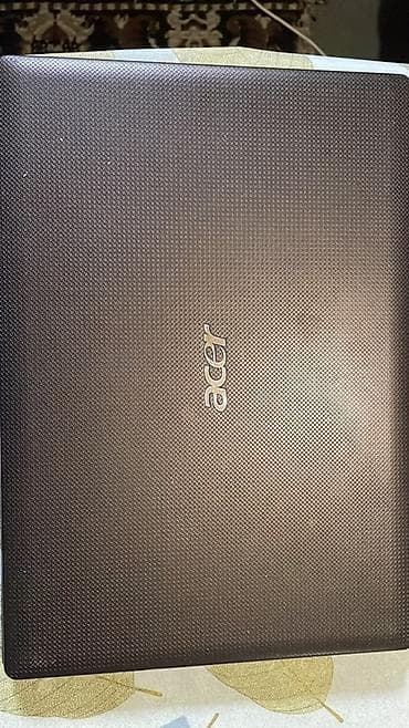 adapter şunuru: Acer Aspire 4738G noutbuku Texniki məlumatlar (etiketdən): - Model — 1