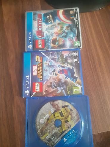 pleystein 4 pro: PlayStation 4 Slim oyun seti Paket tərkibi: - PS4 Slim konsolu (qara) — 3