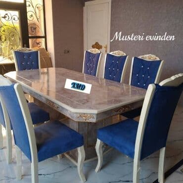 Masa və oturacaq dəstləri: 👑Tumbali Masa dəsti **İstehsalın özündən alin həm vaxtiniza həm — 5