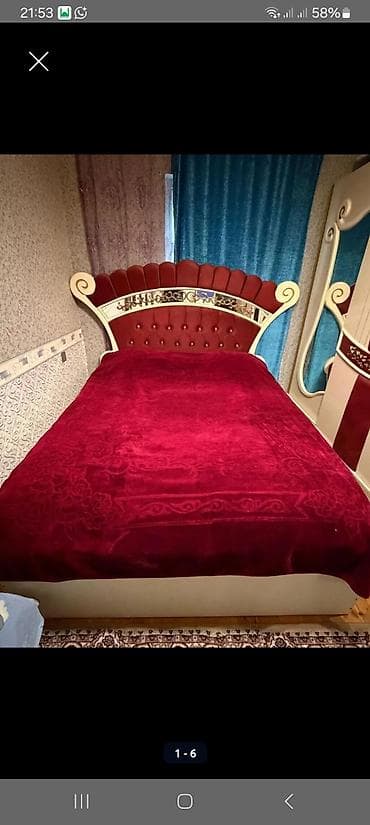 qapi dekoru: İkinəfərlik çarpayı, Dolab, İşlənmiş — 1