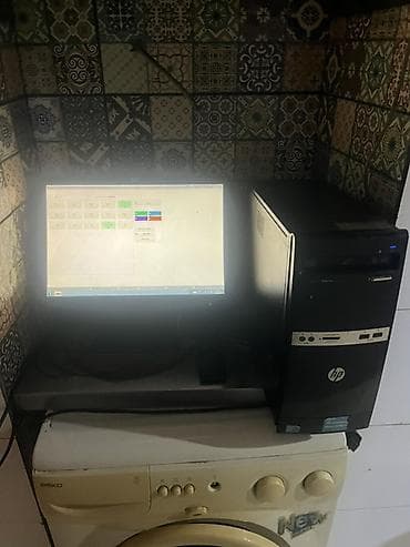 blok pitania: HP stolüstü kompüter + monitor dəsti Məhsul tərkibi: - HP qüllə tipli — 1