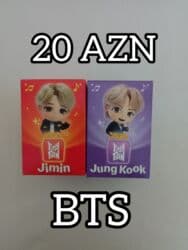 oyuncaq kukla: 2 si cəmi 20AZN BTS JİMİN + JUNG KOOK — 1