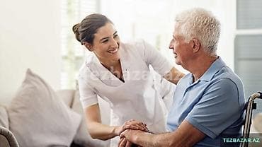 Xəstə baxımı və ev təmizliyi xidməti salam xeste baxicisi xanim