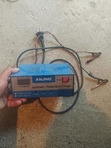 w211 pribor: ANJING AJ-618E avtomatik akkumulyator şarj cihazı - LED Monitor — 1