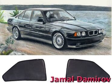 Bmw e34 üçün yan pərdələr 🚙🚒 ünvana və bölgələrə ödənişli çatdırılma
