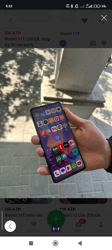 xiaomi pad 5 pro: Xiaomi 12 Pro, 256 GB, rəng - Bej, 
 Düyməli, Sensor, Barmaq izi — 2