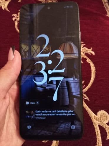 Mərmər effektli PVC panellər: Redmi Note 12, 128 GB, rəng - Qara, İki sim kartlı — 4