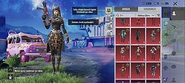 qizil tesbeh: PUBG Mobile hesabı – zəngin kosmetik kolleksiya - Səviyyə: 85; Klan — 8