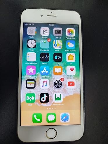 apl: IPhone 6, 32 GB, Gümüşü — 1
