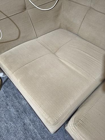 tek divan: Künc divan bazalıdı ikiyə ayrılır yaxşı vəziyyətdədir 40 AZN təcili — 4
