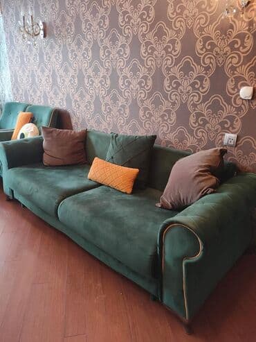 Qida məhsulları: Divan satilir Ela veziyyetde Hec bir problemi yoxdur Açilmir baza — 2