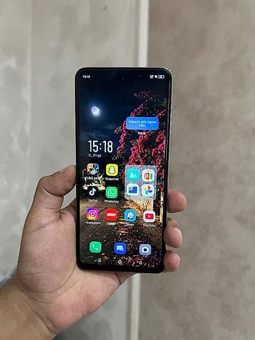 Мобильные телефоны и аксессуары: Infinix Hot 40, 256 ГБ, цвет - Зеленый, Сенсорный, Face ID — 9