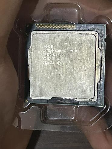 Prosessor Intel Core i3 İ3-2100 3-4 GHz, 2 nüvə, İşlənmiş