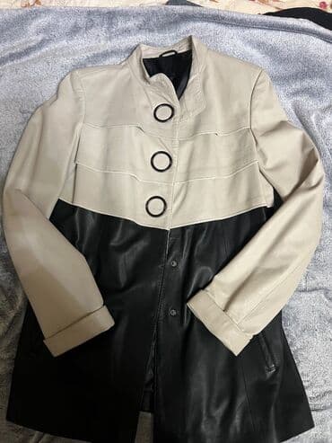 kurtk: 100% dəri kurtka. 1 2 dəfə geynilib. Yeni kimidir. Türkiyədən baha — 2