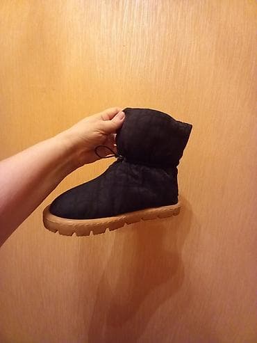 Кроссовки и спортивная обувь: Qışlıq ayaqqabı (çarmaqlı bot) Dior firmasi 37-38 razmer - Rəng: qara — 6