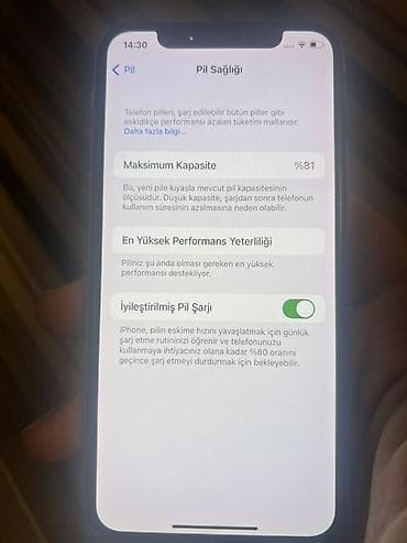 iphone x ucuz: IPhone X, 256 GB, Ağ, Face ID — 7