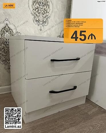 Tumba – La Mini - Ölçülər: Dərinlik 40 sm × Hündürlük 50 sm × En 40 — 1