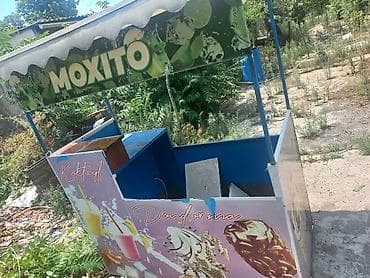 Butkalar, köşklar: Mojito/Kokteyl–Dondurma satışı üçün köşə (daşına bilən kiosk) - Üstü — 2