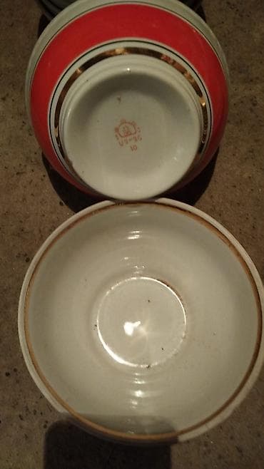 qara dikt: Kasalar, rəng - Ağ, Farfor — 2