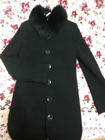 пальто loreta турция: Palto qara kashmir,40razmer ama 38e rahat olur,sederekde elitden — 4