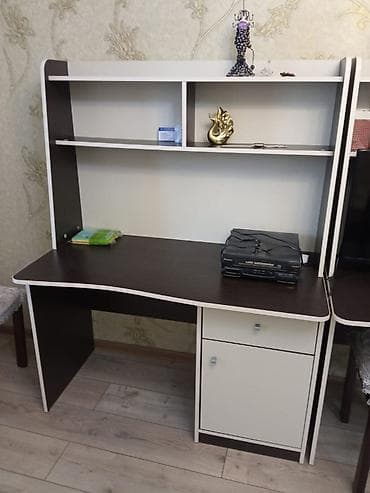 Ev üçün digər mebel: Yazı masası iki ədəddir.Az istifadə olunub.Çox səliqəli — 1
