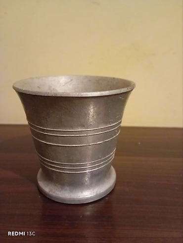 Alüminium havan (dibçək formalı, klasik dizayn) - Material: tökmə — 1
