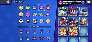 don geyim: Brawl Stars hesabı – yüksək kuboklu və zəngin kosmetik kolleksiya - — 7