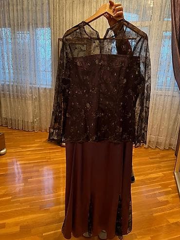 Asia: Qadın geyimləri dəsti 1) Firuzəyi rəngli don - Model: Uzun, beldən — 4