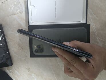 işlemiş xaladenik: IPhone 11 Pro Max, 256 GB, Matte Midnight Green, Simsiz şarj — 5