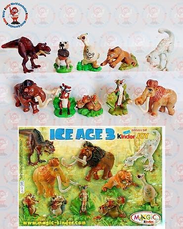 kinder stranger things: Məhsul: Kinder Joy – Ice Age 3 kolleksiya fiqurları Təsvir: - Ice Age — 1