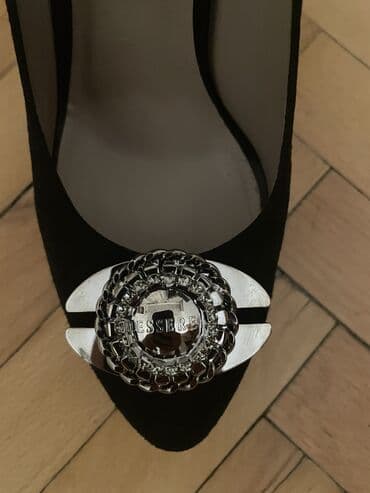 женская обувь больших размеров бишкек: Туфли, Размер: 38, цвет - Черный, Новый — 4