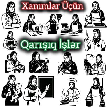 qadinlar ucun is elanlari 2024: *Salam Aleykum.* *⛔KİŞİLƏRƏ GİRİŞ QADAĞANDIR ⛔* *Bu Qrup Yalnız — 1